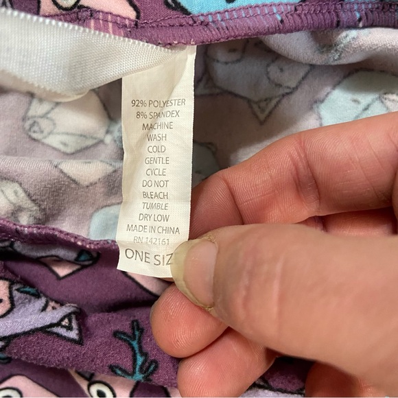 LuLaRoe Leggings Owl and Forest Friends Pattern One Size - Picture 6 of 9